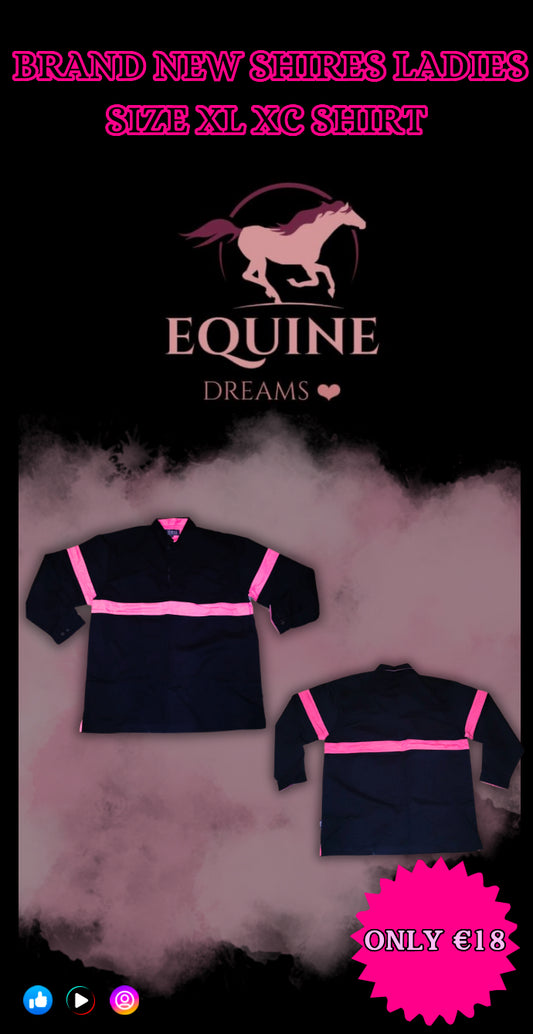 ✨ Brand New Shires Ladies Size XL XCountry Shirt ✨