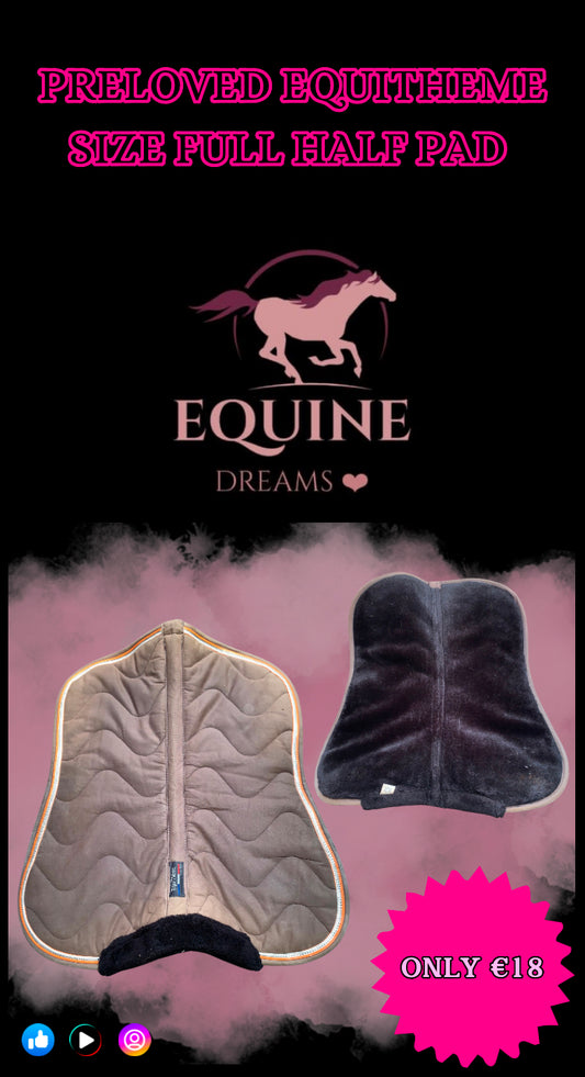 ✨ Preloved EquiTheme Half Pad – Size Full ✨
