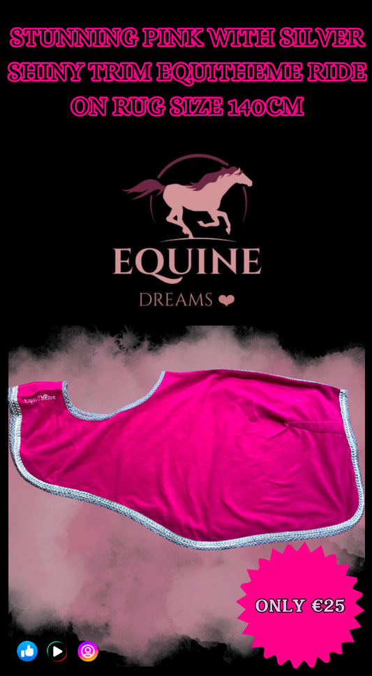 โจ Stunning EquiTheme Ride-On Fleece Rug โจ