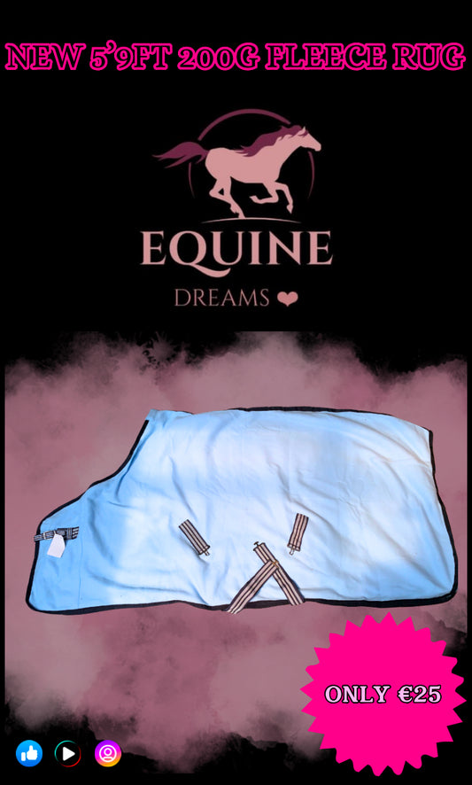 โจ Brand New 5โ9ft 200g Fleece Rug โจ
