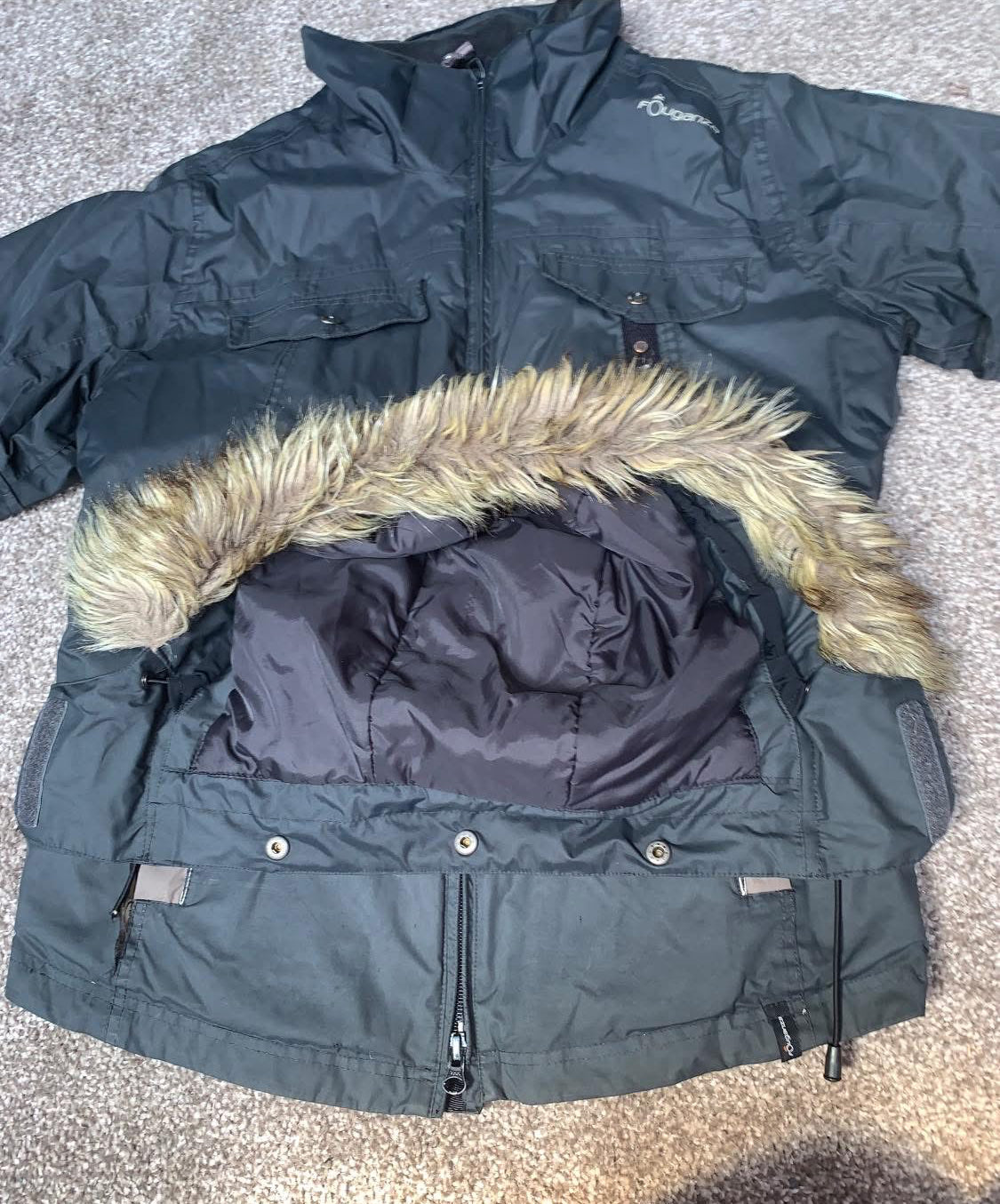 ✨ Preloved Fouganza Winter Jacket – Ladies Size Small ✨