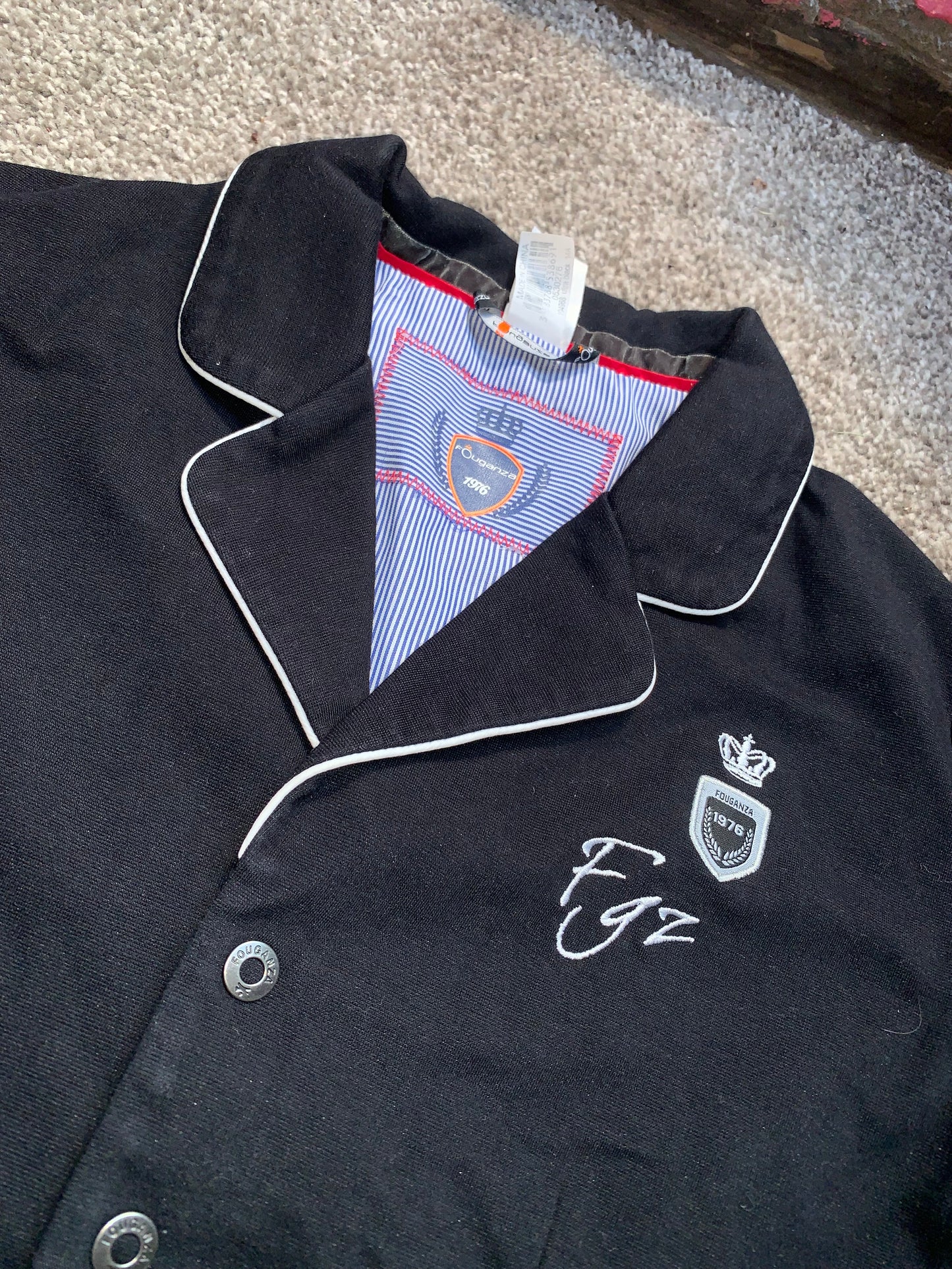 ✨ Beautiful Kids Black Cotton Show Jacket – Size 14yrs ✨