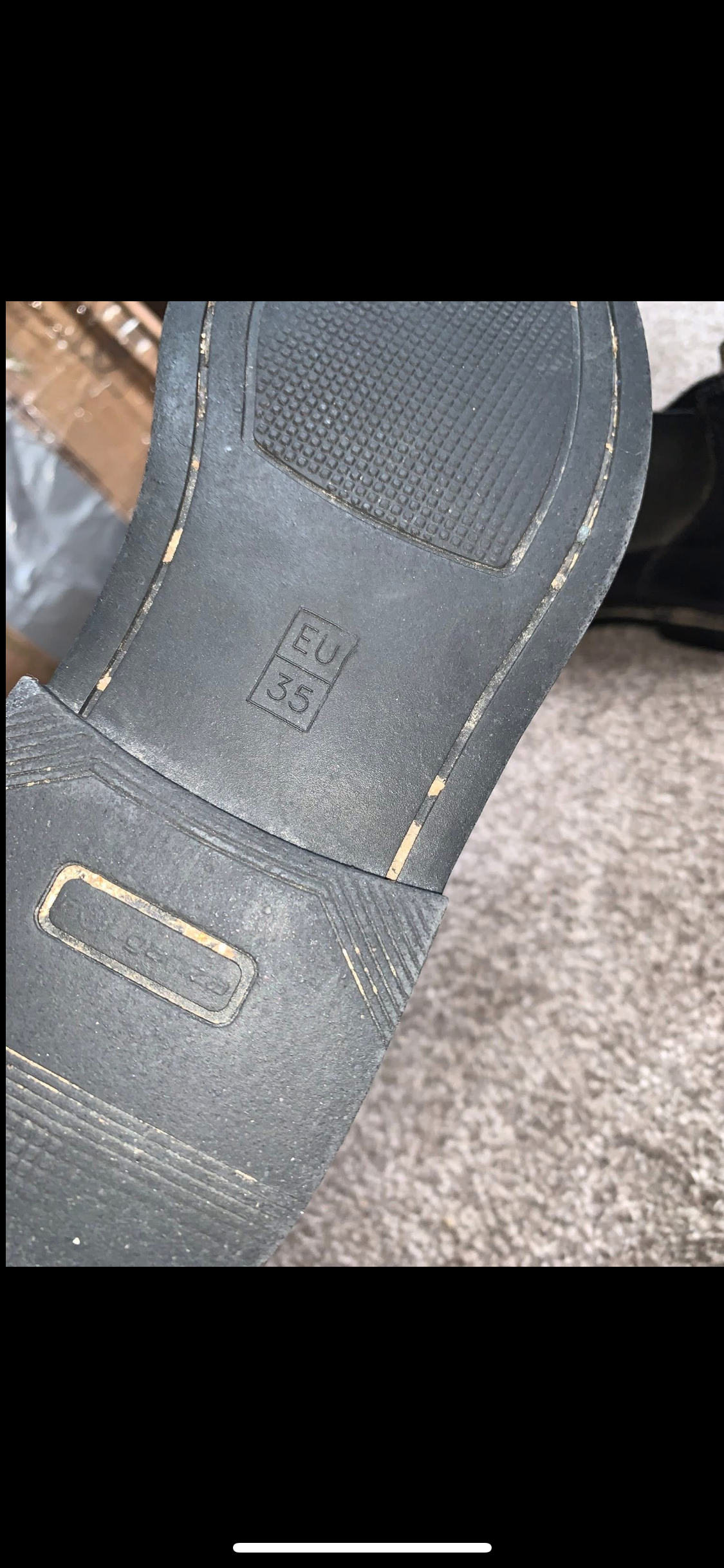 ✨ Preloved Leather Fleece-Lined Jodhpur Boots – Size UK3 ✨