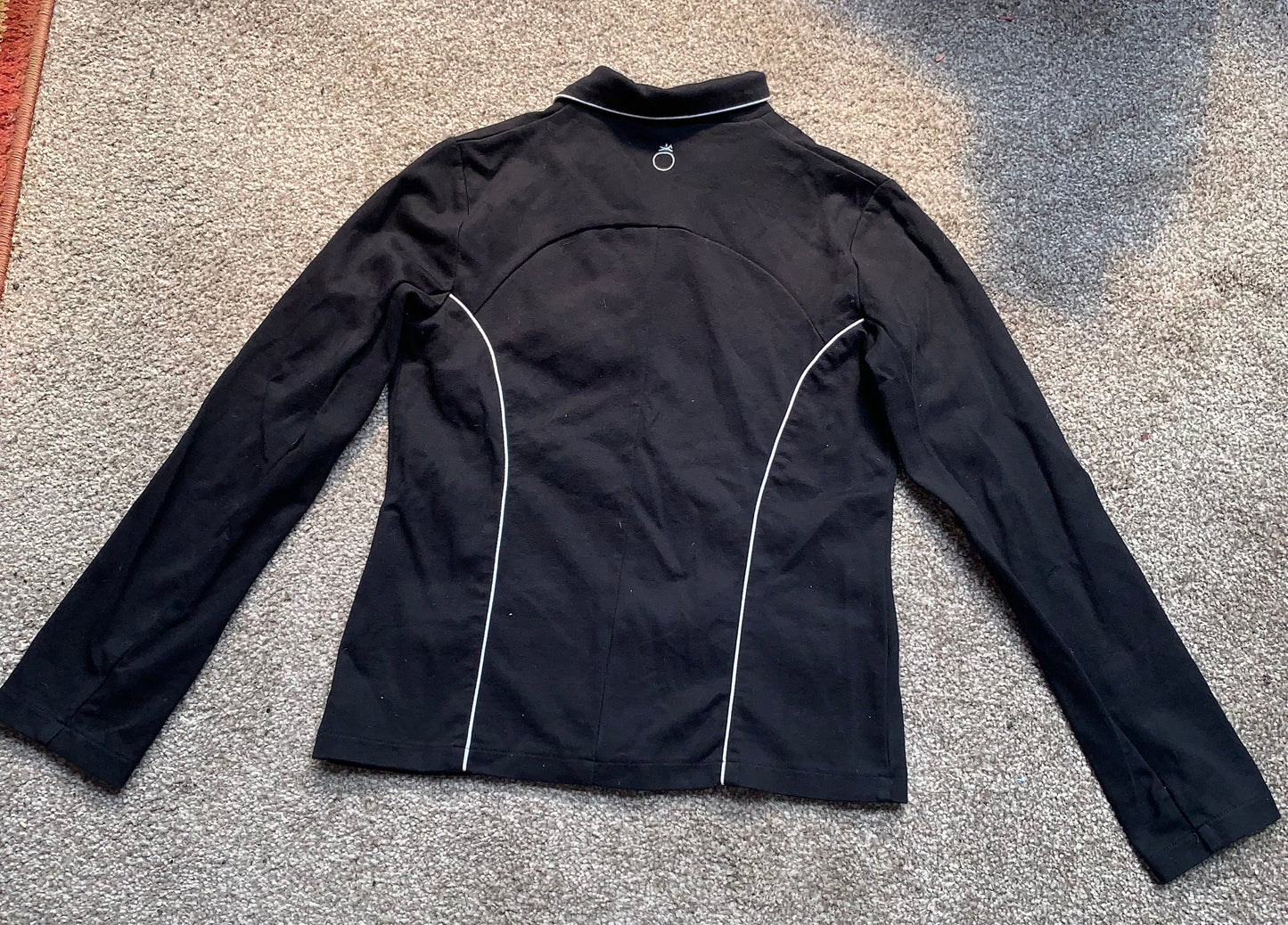 ✨ Beautiful Kids Black Cotton Show Jacket – Size 14yrs ✨
