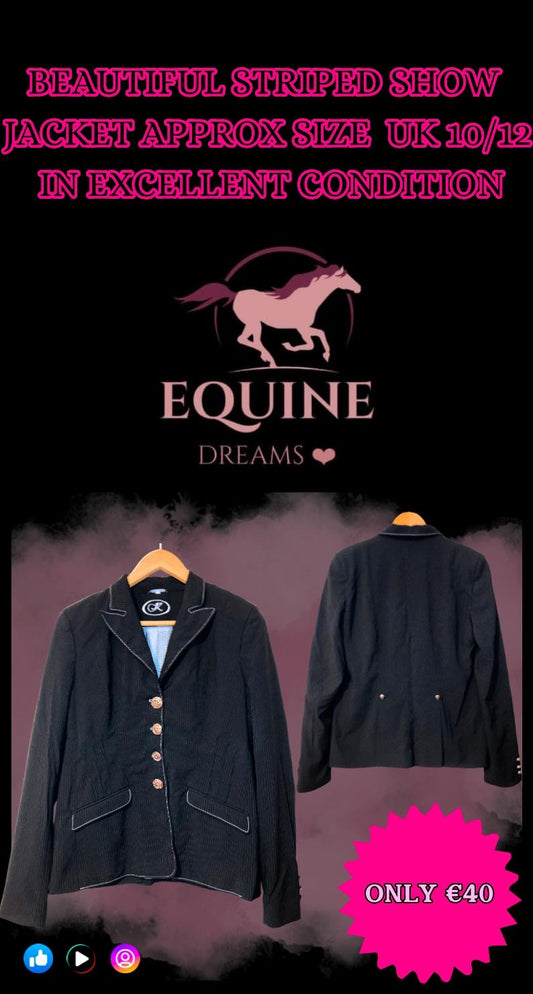 ✨ Beautiful Ladies Black Show Jacket ✨