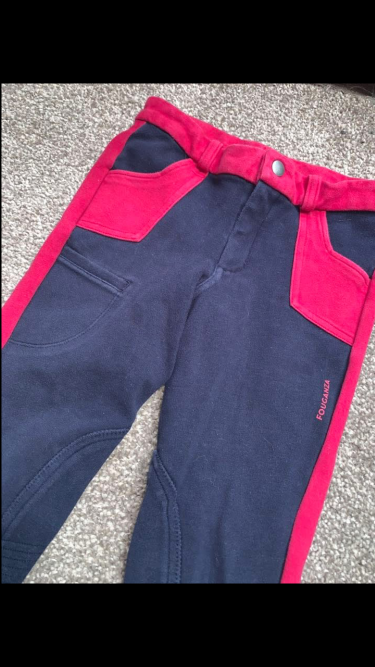 ✨ Preloved Kids Navy & Pink Jods – Size 10yrs ✨