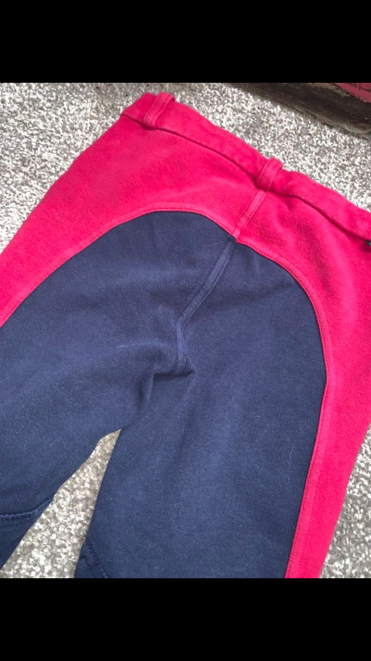 ✨ Preloved Kids Navy & Pink Jods – Size 10yrs ✨