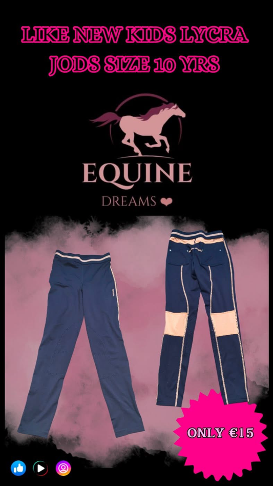 โจ Like New Kids Lycra Jods โ Size 10yrs โจ