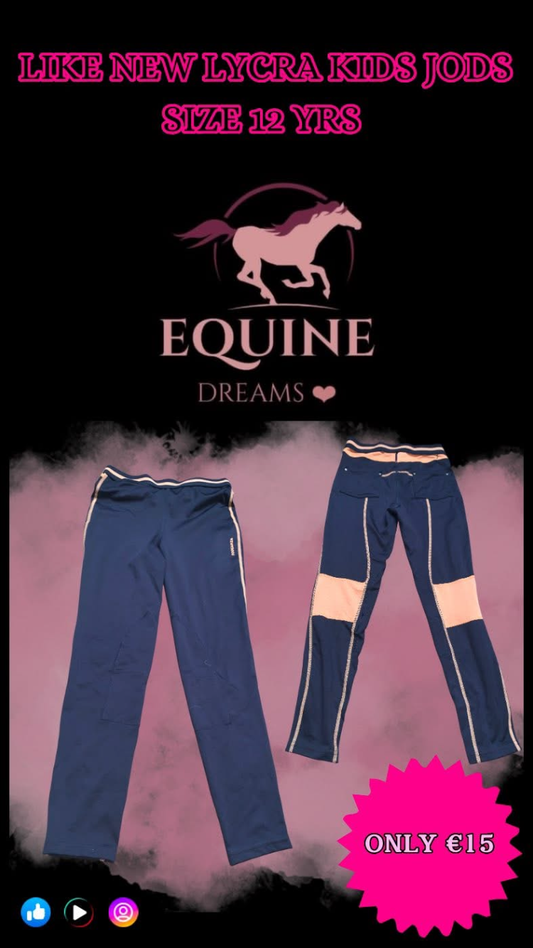๐ Like New Kids Lycra Jods โ Size 12yrs ๐