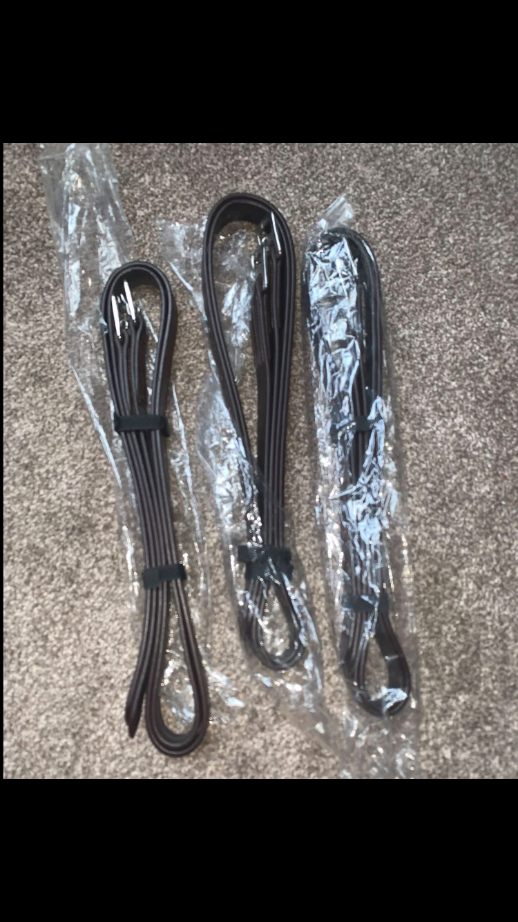 ๐ Brand New Brown Adult Stirrup Leathers โ x3 Available ๐