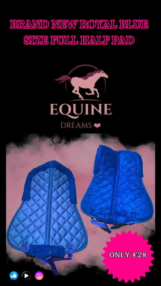 ๐ Brand New Royal Blue Half Pad โ Size Full ๐