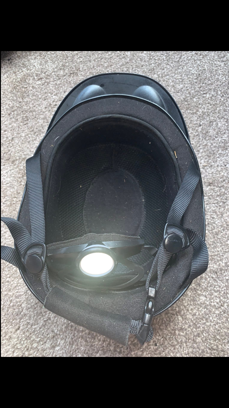 ๐ค Preloved Black Adults Helmet โ Size Small (51โ54cm) ๐ค