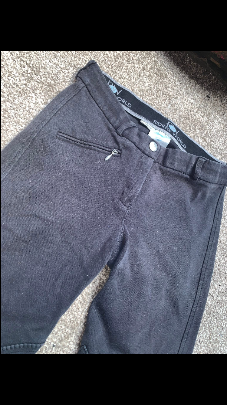 ๐ Preloved Ladies Black Jods โ UK10 (Small Fit) ๐