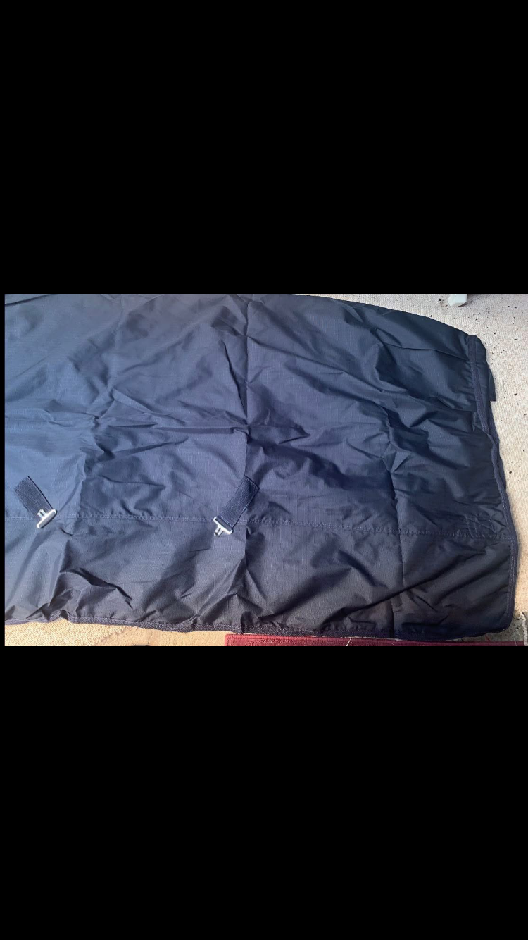 ๐ Brand New Navy 0 Fill Turnout Rug โ Size 6โ6ft ๐