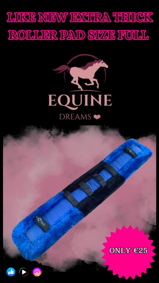 โจ Like New Extra Thick & Fluffy Supportive Roller Pad โ Size Full โจ
