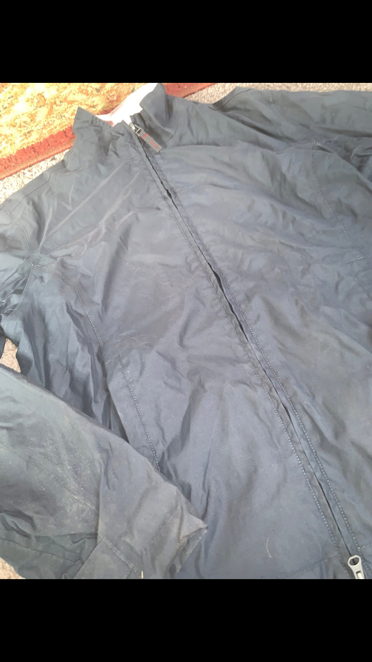 ✨ Preloved Ladies Geologic Rain Coat – Size XL Tag (Fits UK10/12) ✨