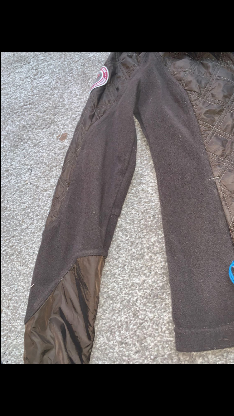 🧥 Preloved Ladies Brown Fleece Jacket – Size XS (Approx. UK6/8) 🧥
