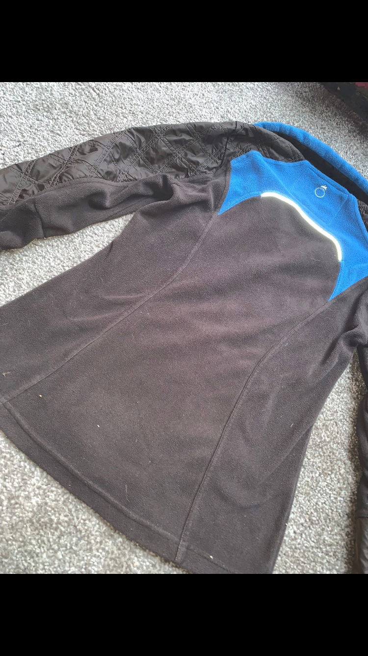🧥 Preloved Ladies Brown Fleece Jacket – Size XS (Approx. UK6/8) 🧥
