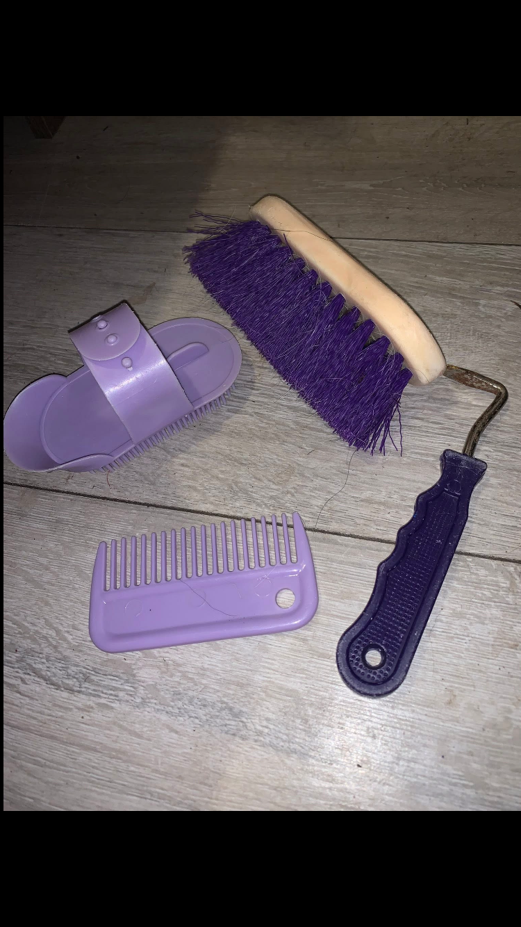 🪮 Preloved Kids Small Purple Grooming Bundle 🪮