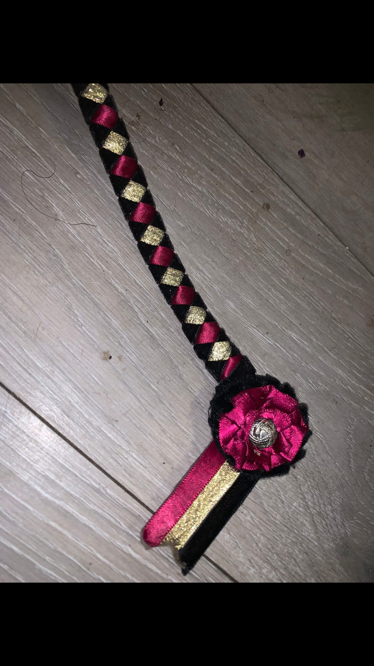 ✨ Preloved Size Pony Rosette Browband ✨