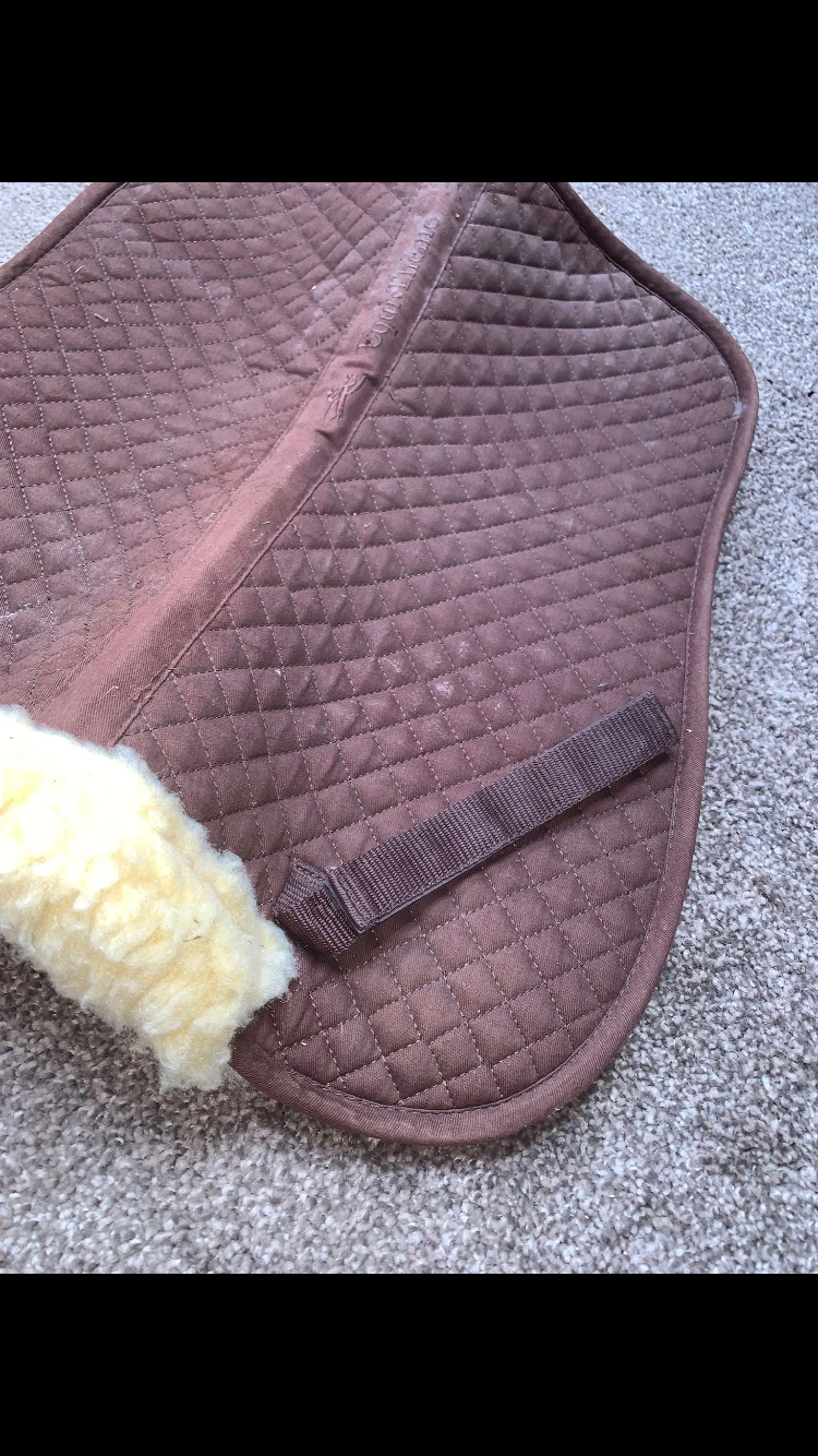🤎 Preloved Brown Half Pad – Size Full 🤎