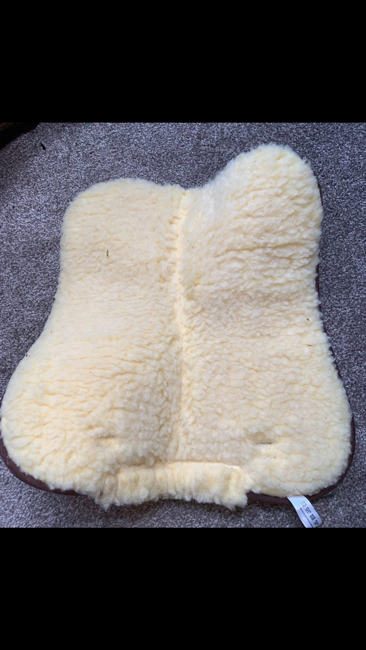 🤎 Preloved Brown Half Pad – Size Full 🤎