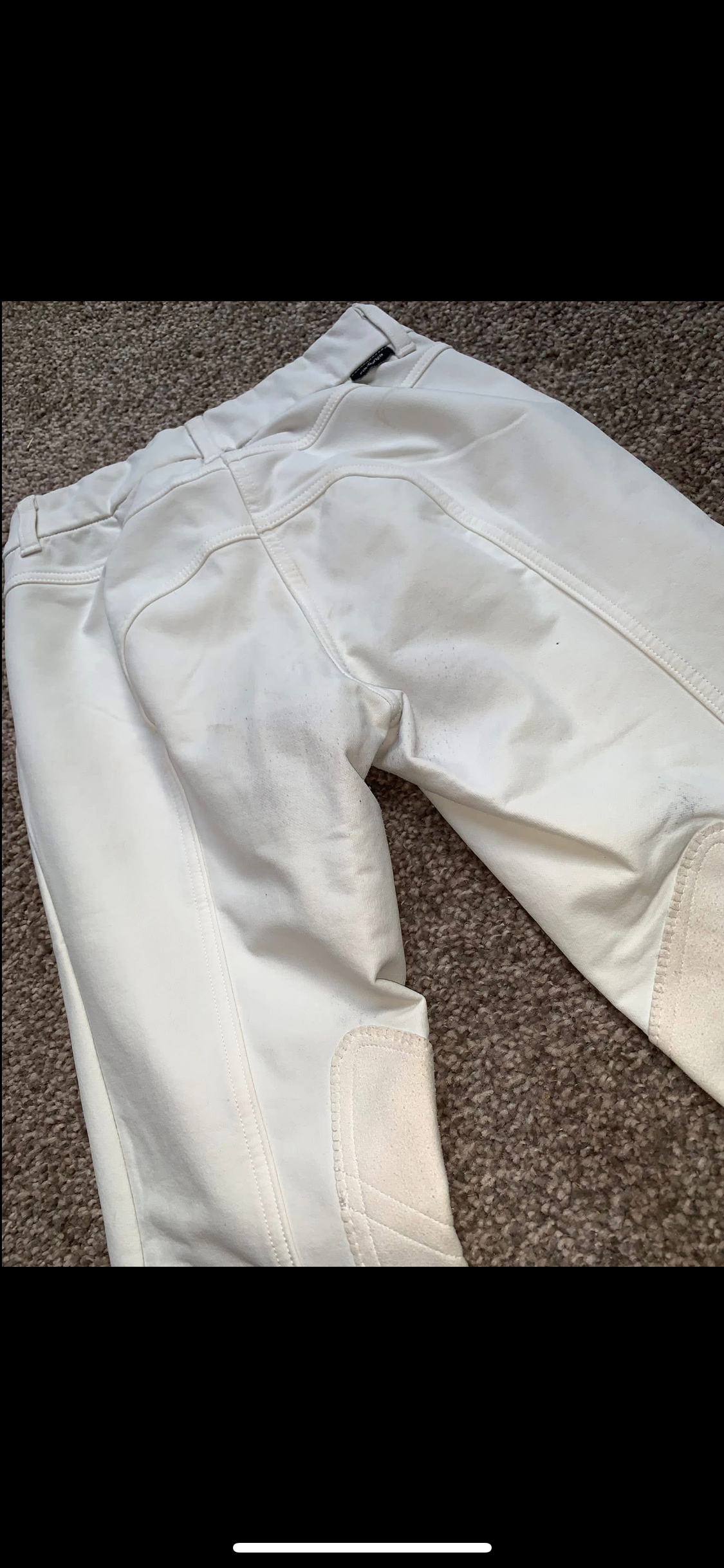 ๐ Preloved Ladies White Jods โ Size UK6 ๐