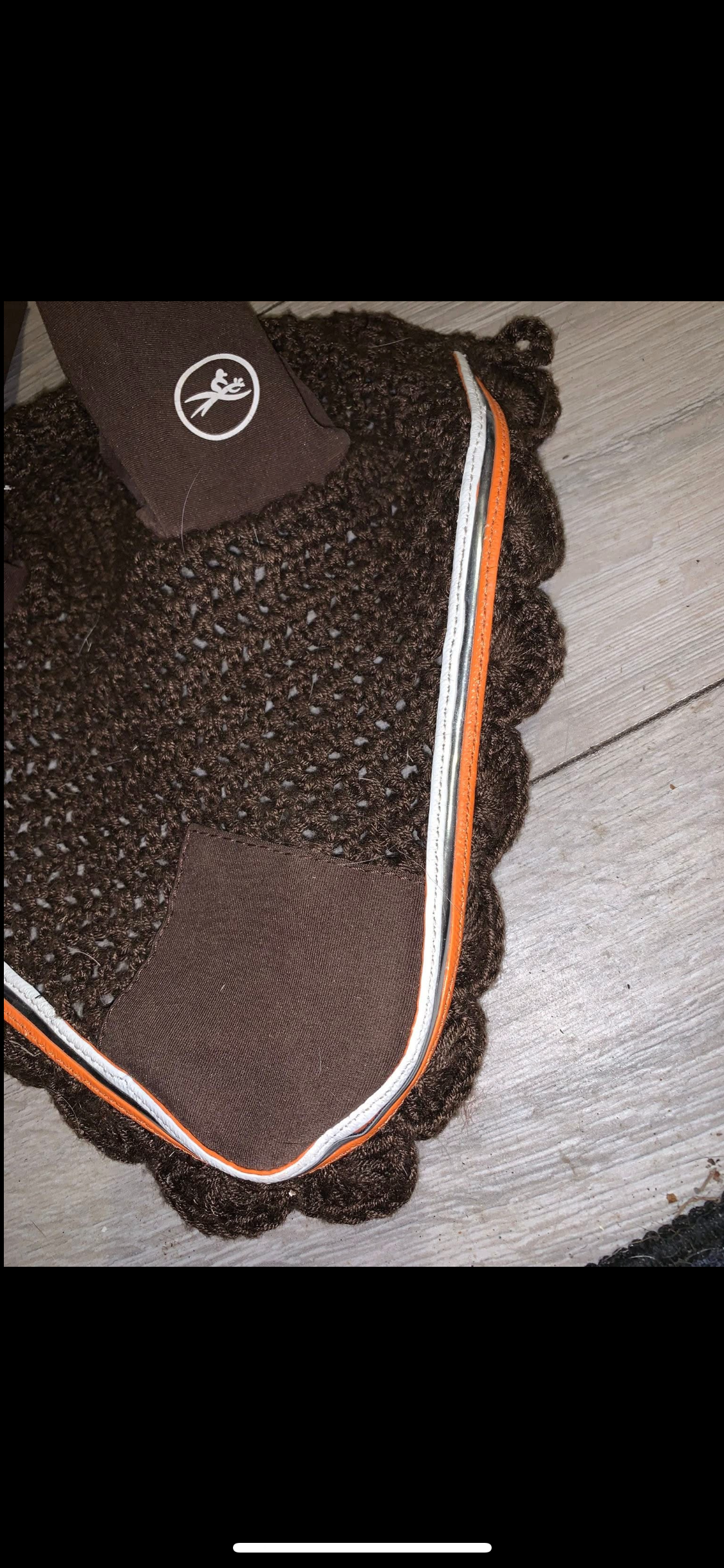 ๐ค๐ด Like New Brown Ear Bonnet โ Size Full ๐ด๐ค