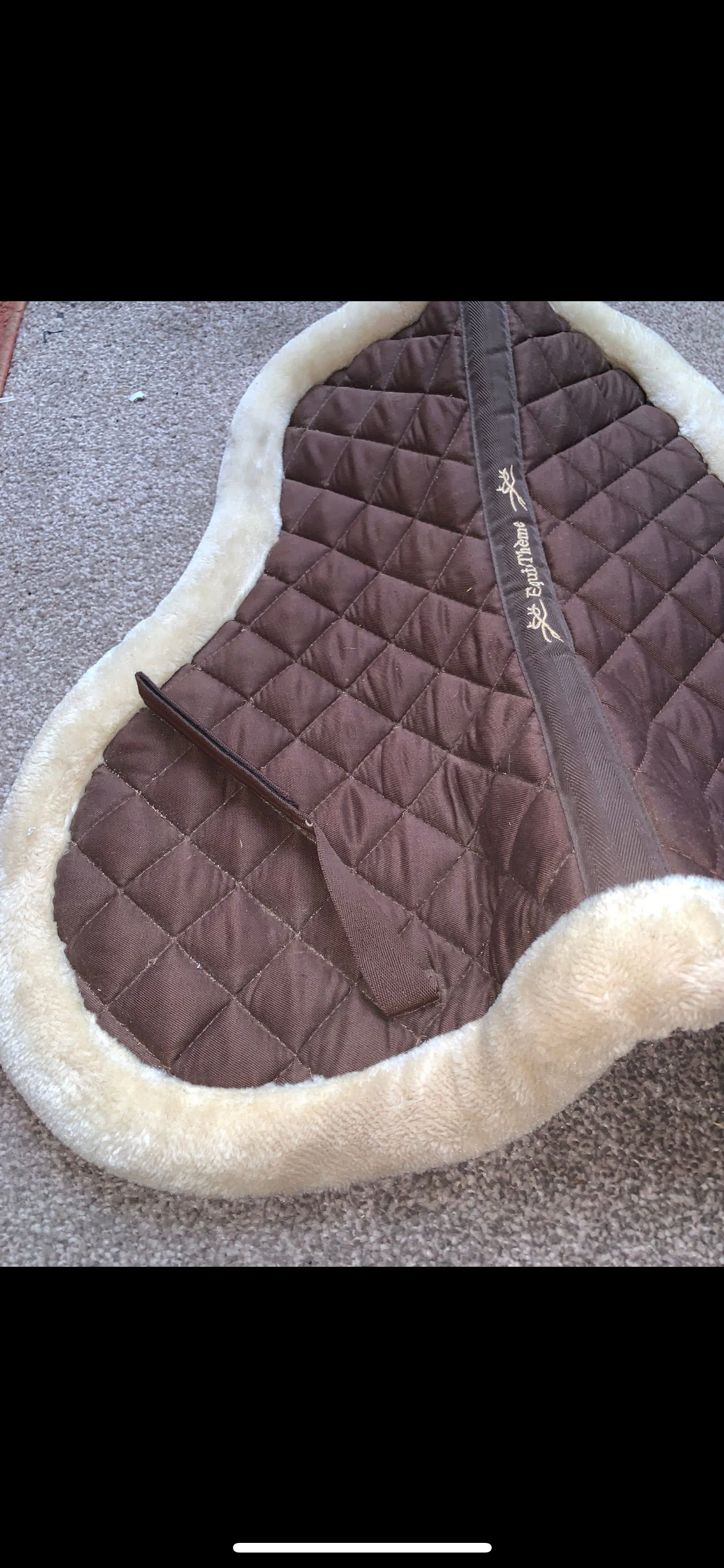 ๐ค Beautiful Brown EquiTheme Half Pad โ Size Full ๐ค