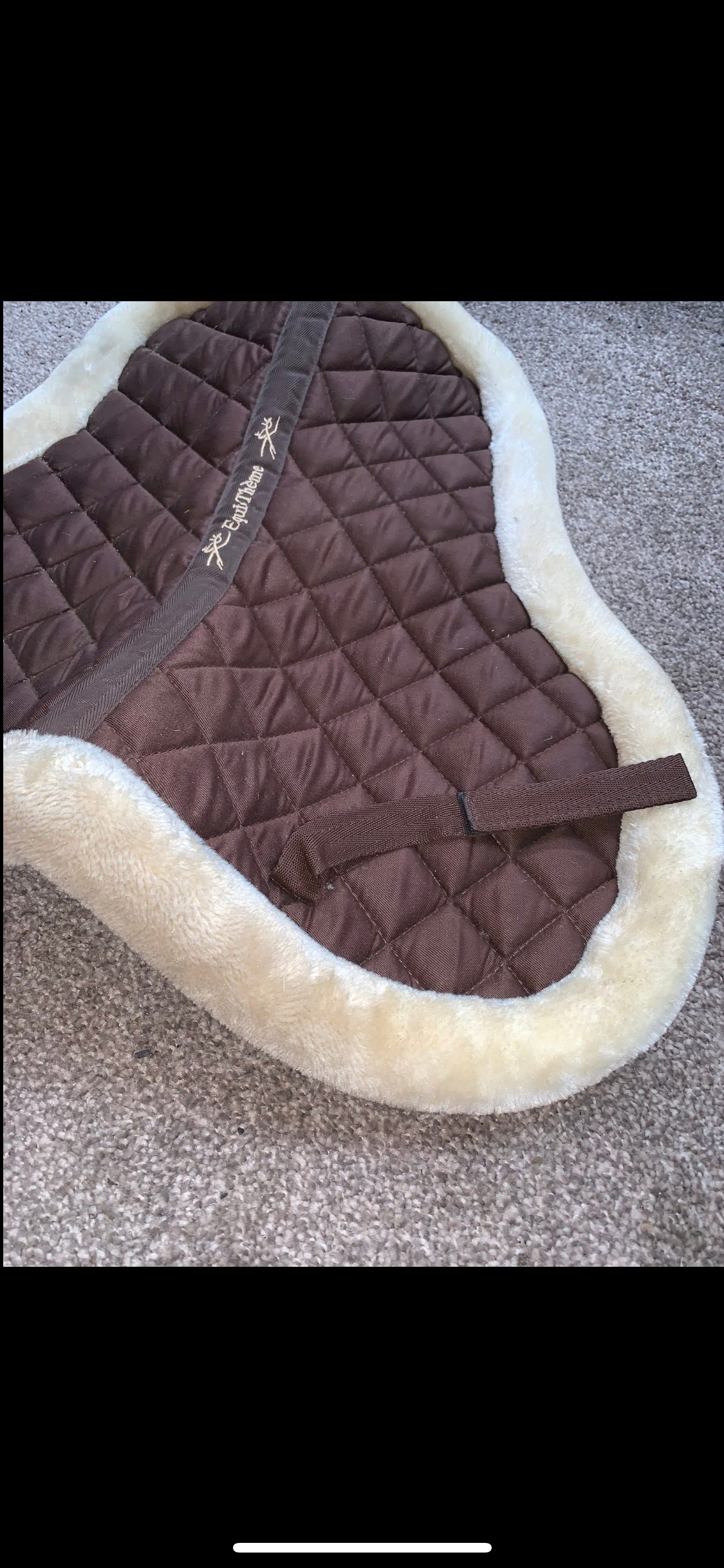 ๐ค Beautiful Brown EquiTheme Half Pad โ Size Full ๐ค