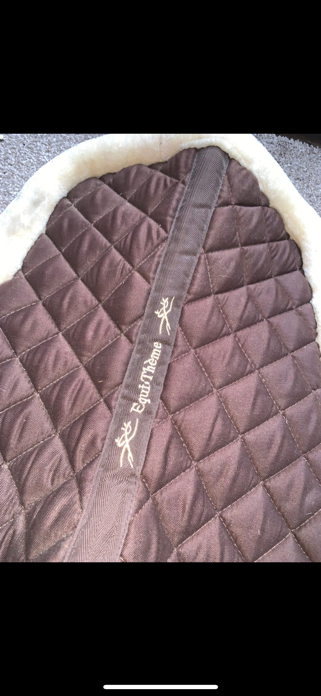 ๐ค Beautiful Brown EquiTheme Half Pad โ Size Full ๐ค