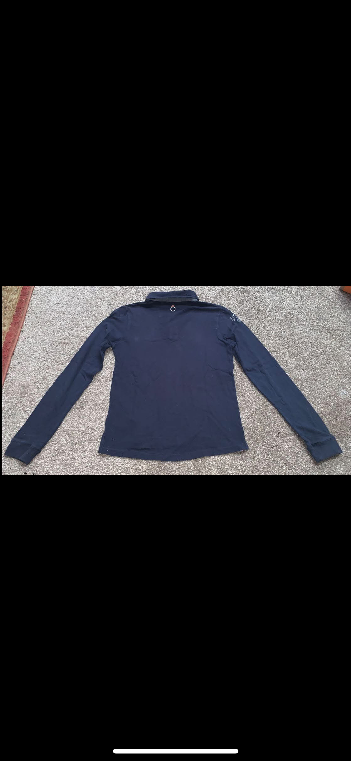 ๐ Preloved Kids Long Sleeve Polo Shirt โ Size 12Y ๐