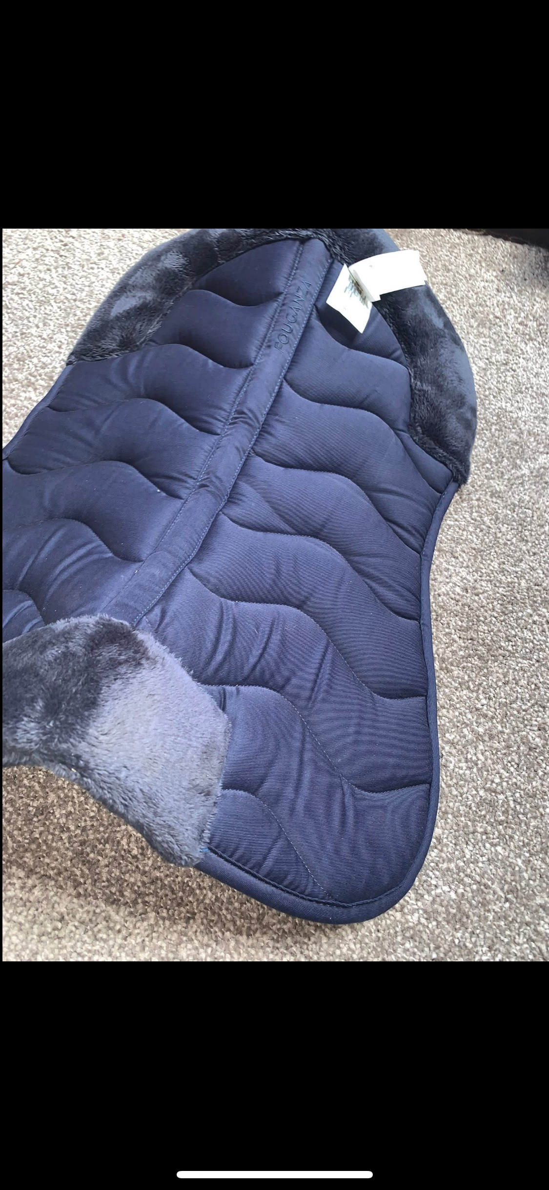 🧵 Like New Navy Supportive Half Pad – Size Full 🧵