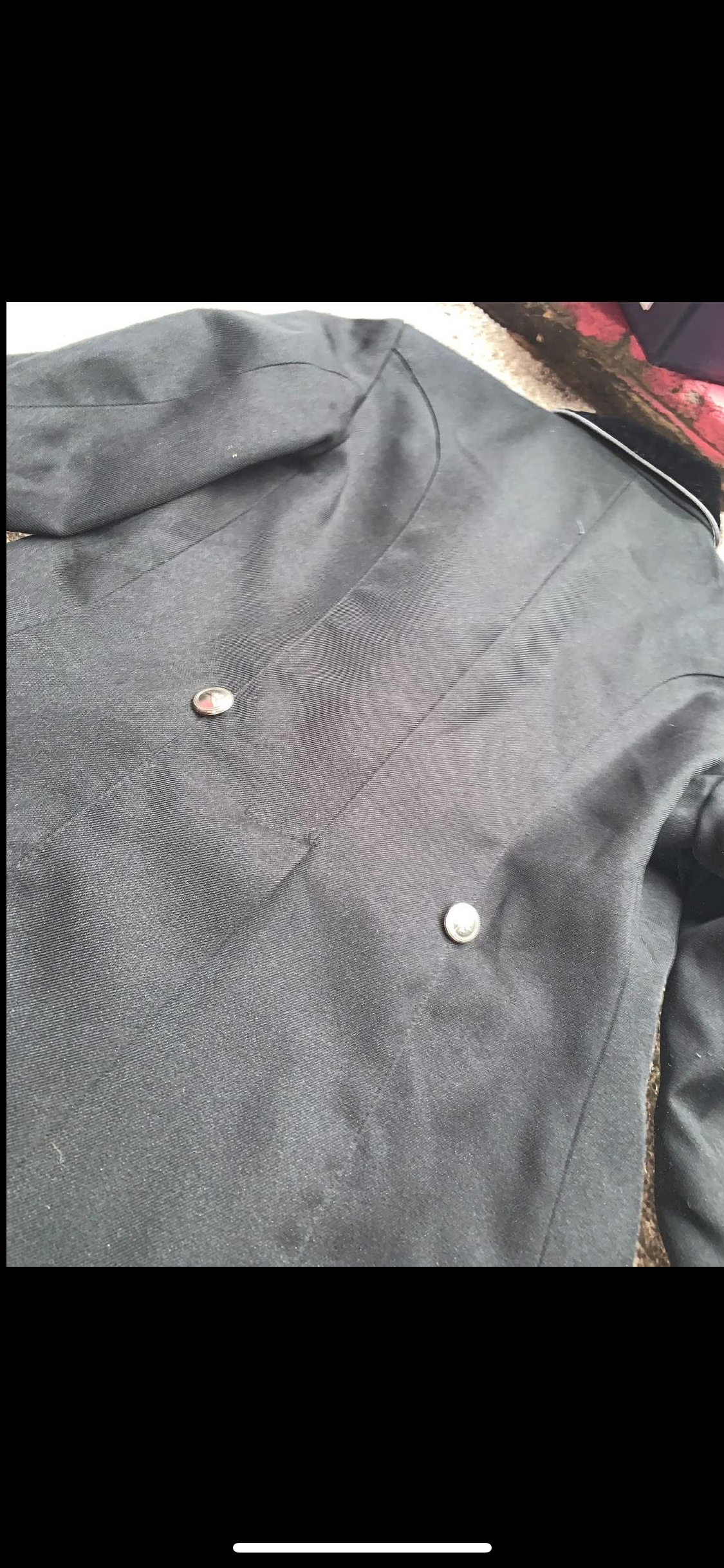 ๐ค Preloved Ladies Black EquiTheme Show Jacket โ Approx. UK10 ๐ค