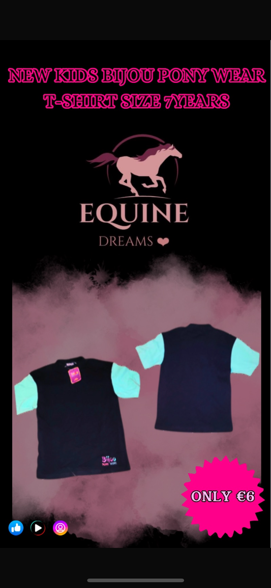 ✨ New Kids Bijou Pony Wear T-Shirt ✨