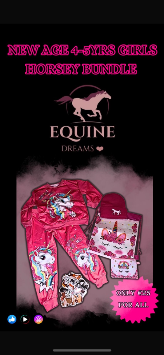 ✨ Beautiful Unicorn & Horsey Girls Age 4/5yrs Bundle ✨ 😍