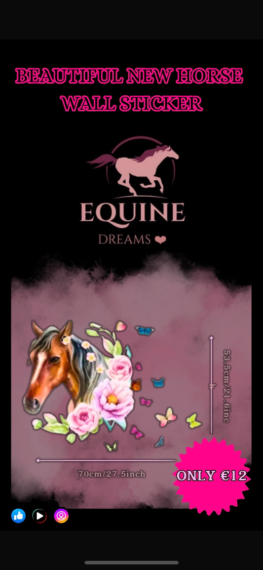 ✨ Beautiful New Horse Wall Sticker ✨