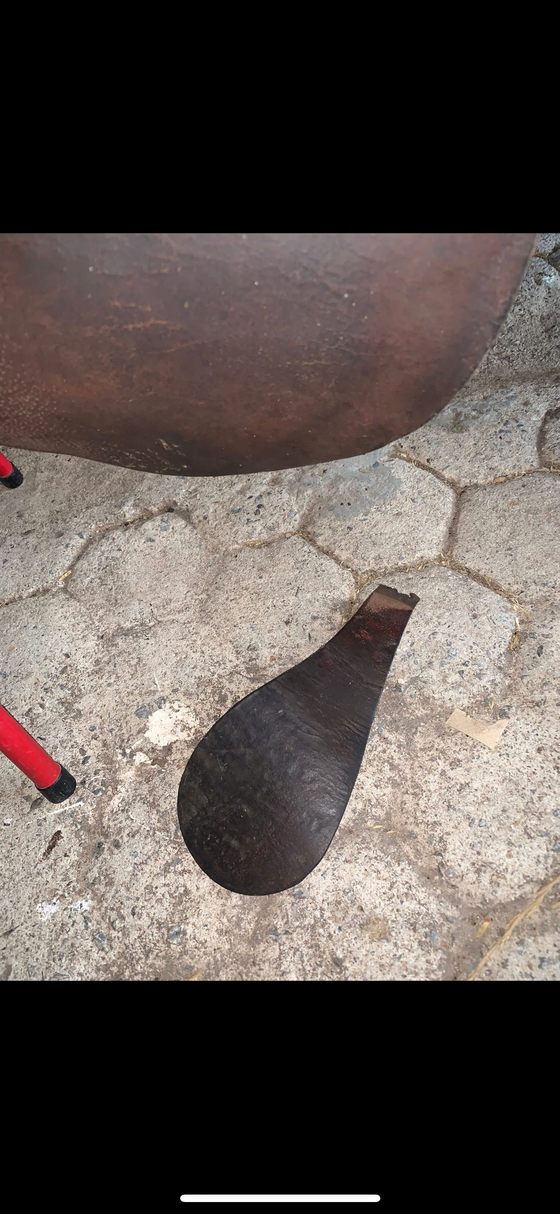 🤎🐎 Preloved Brown Leather Racing Saddle – 16” 🐎🤎