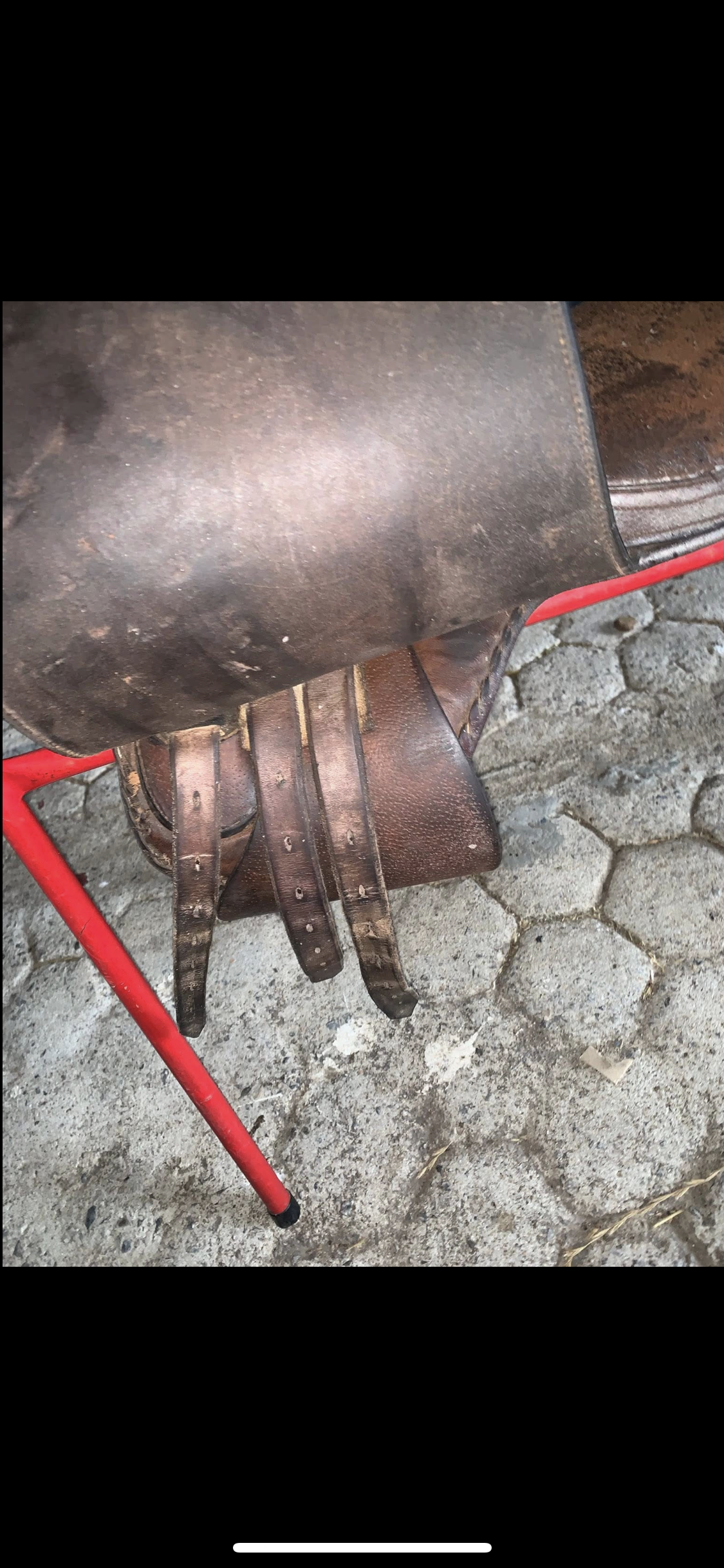 🤎🐎 Preloved Brown Leather Racing Saddle – 15” 🐎🤎