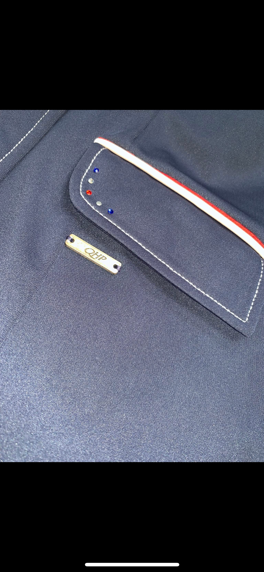 ✨ Stunning Ladies QHP Lycra Show Jacket – Approx. UK6 ✨