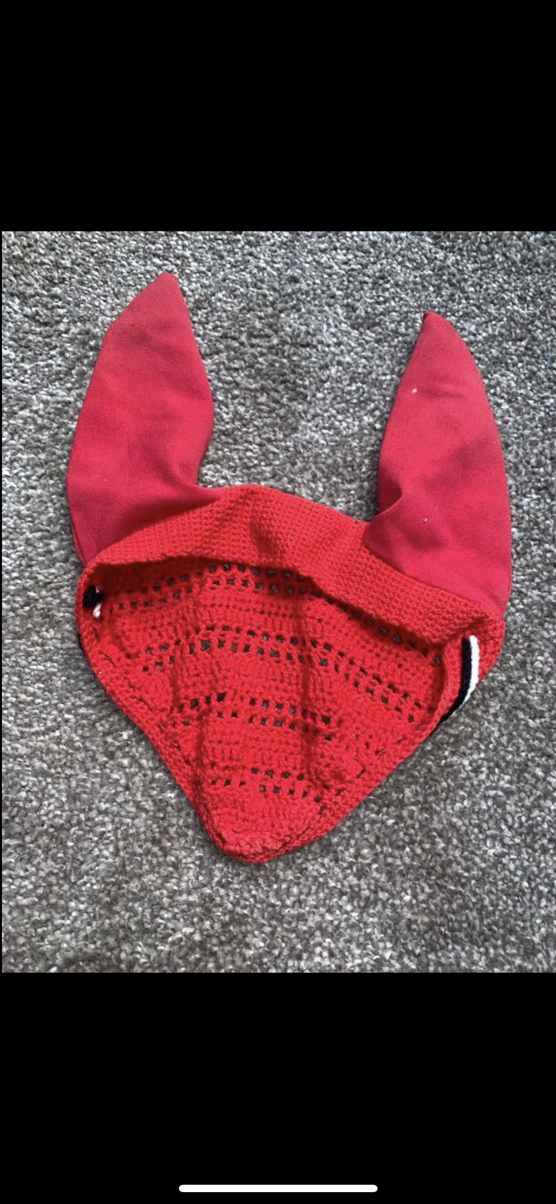 ✨ Preloved Pony Ear Bonnet ✨