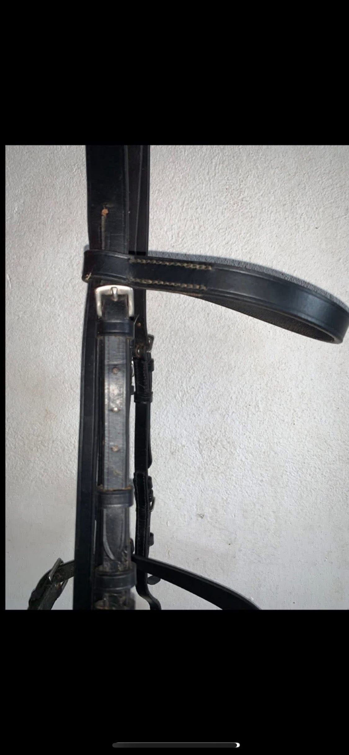 🖤✨ Like New Black Soft Leather Show/Hunt Bridle – Size Cob ✨🖤