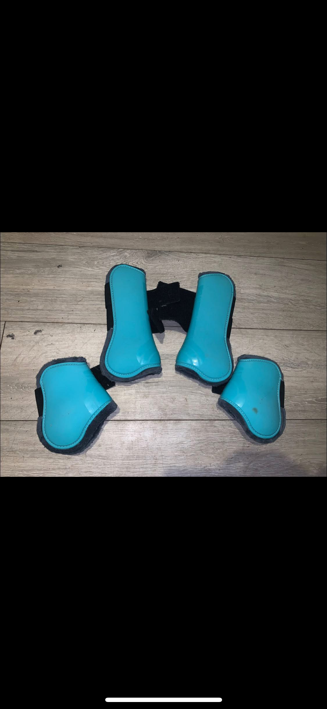 🦵 Preloved Size Full Tendon & Fetlock Boots with Fur Lining 🦵