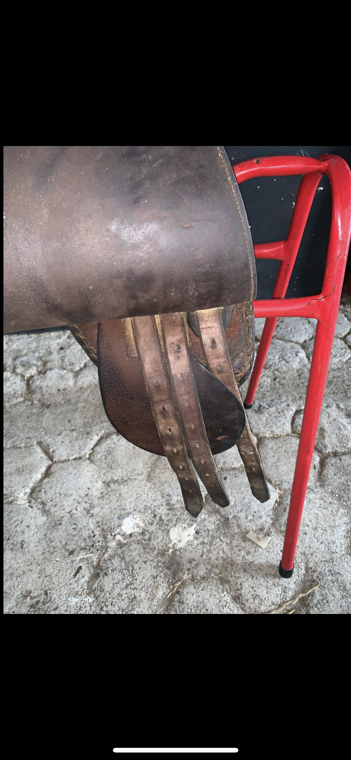 🤎🐎 Preloved Brown Leather Racing Saddle – 15” 🐎🤎