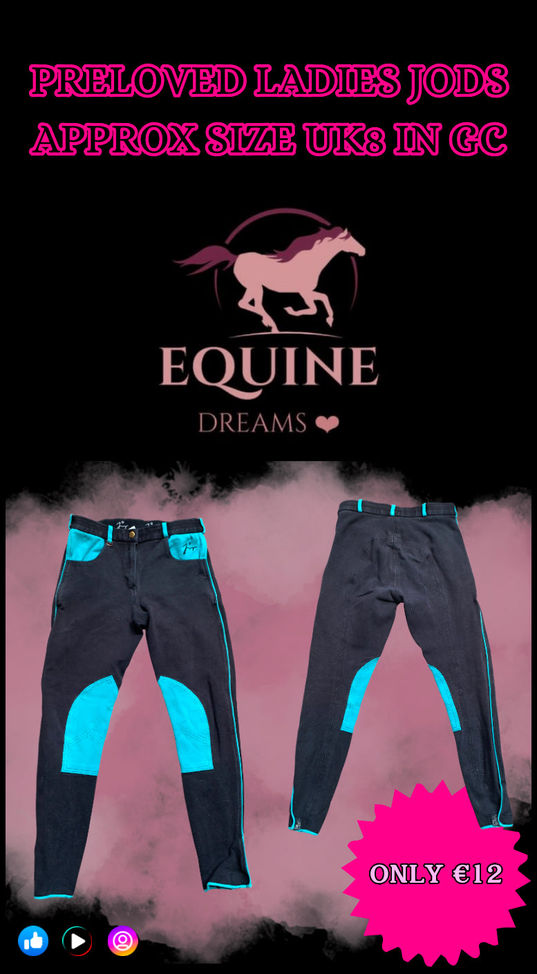 ✨ Preloved Ladies Jodhpurs – Approx. Size UK8 ✨