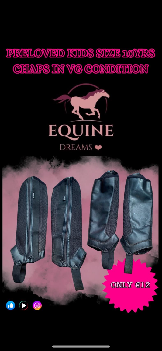 👢 Preloved Kids Chaps – Size 10yrs 👢