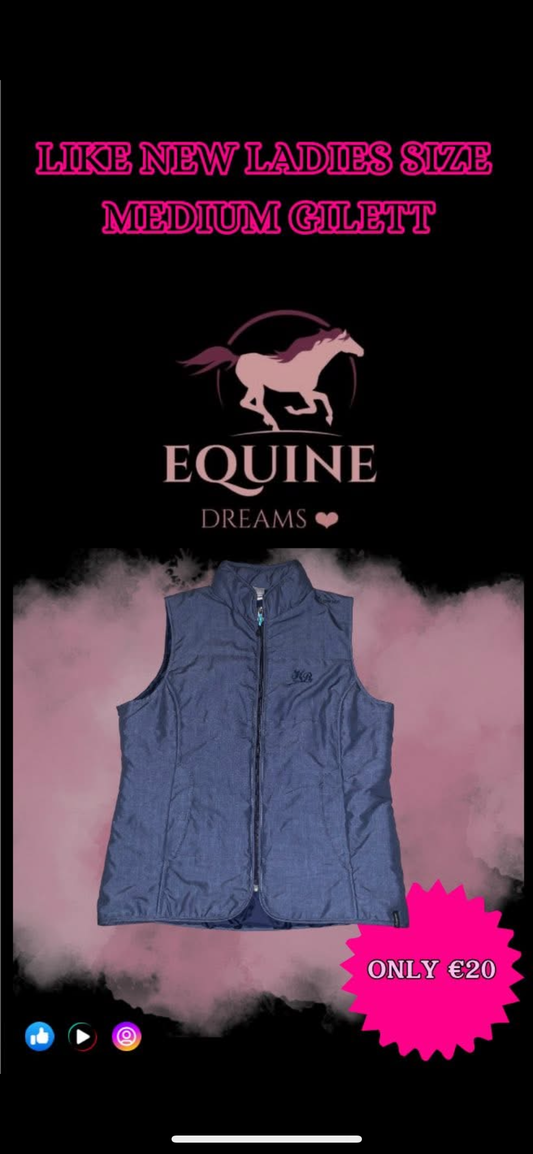 🧥✨ Like New Ladies Gilet – Size Medium ✨🧥