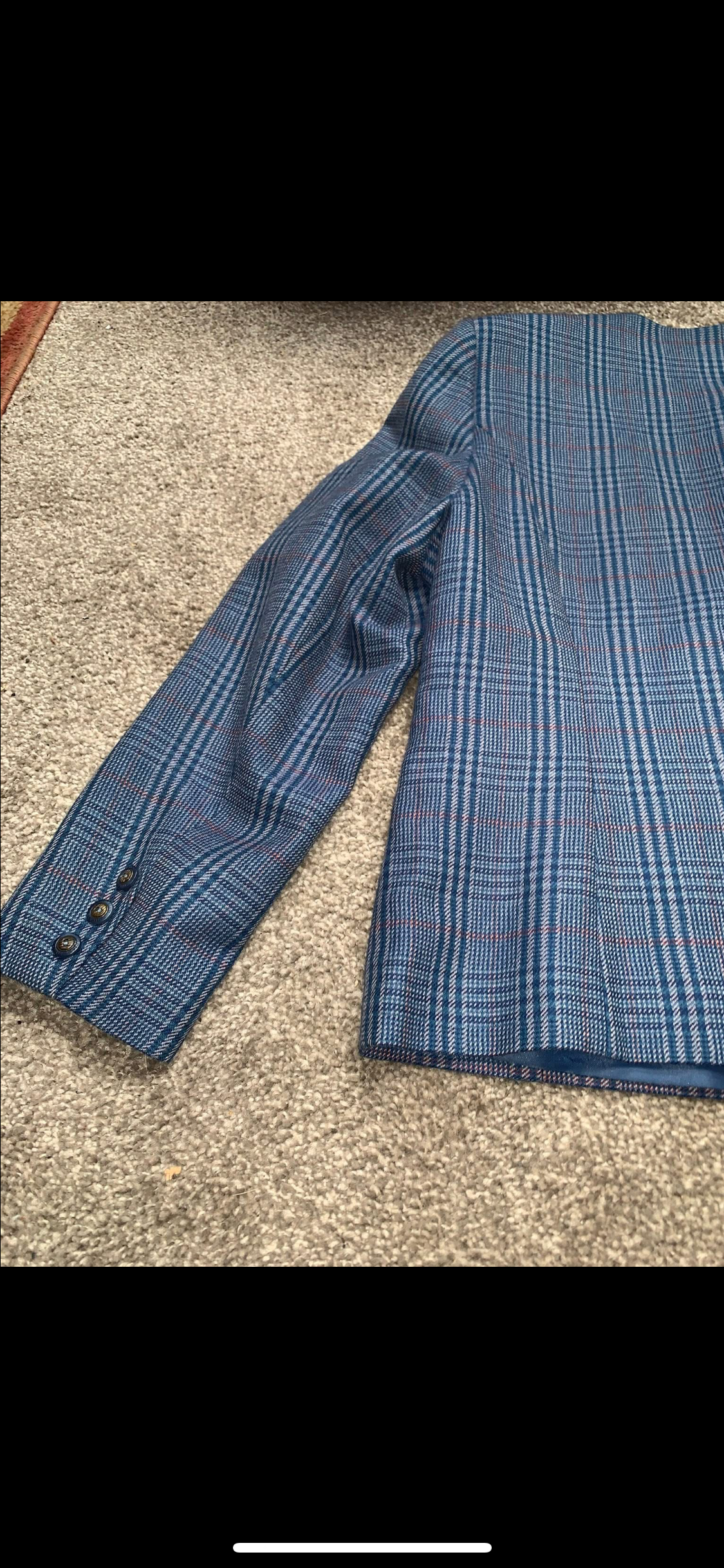 💙✨ Beautiful Ladies Short Tweed Jacket – Size UK16 ✨💙