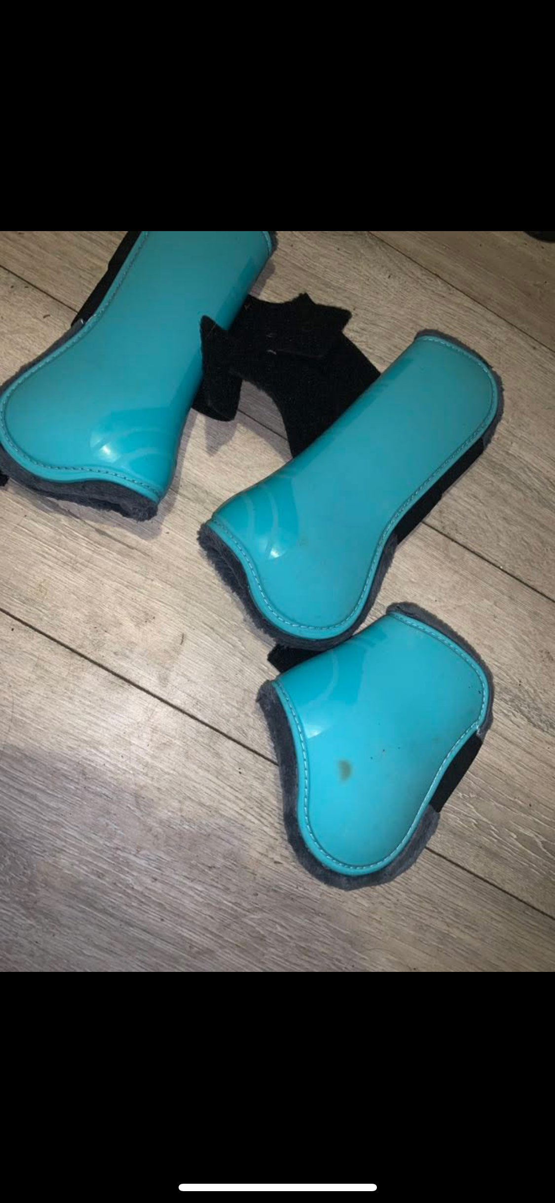 🦵 Preloved Size Full Tendon & Fetlock Boots with Fur Lining 🦵