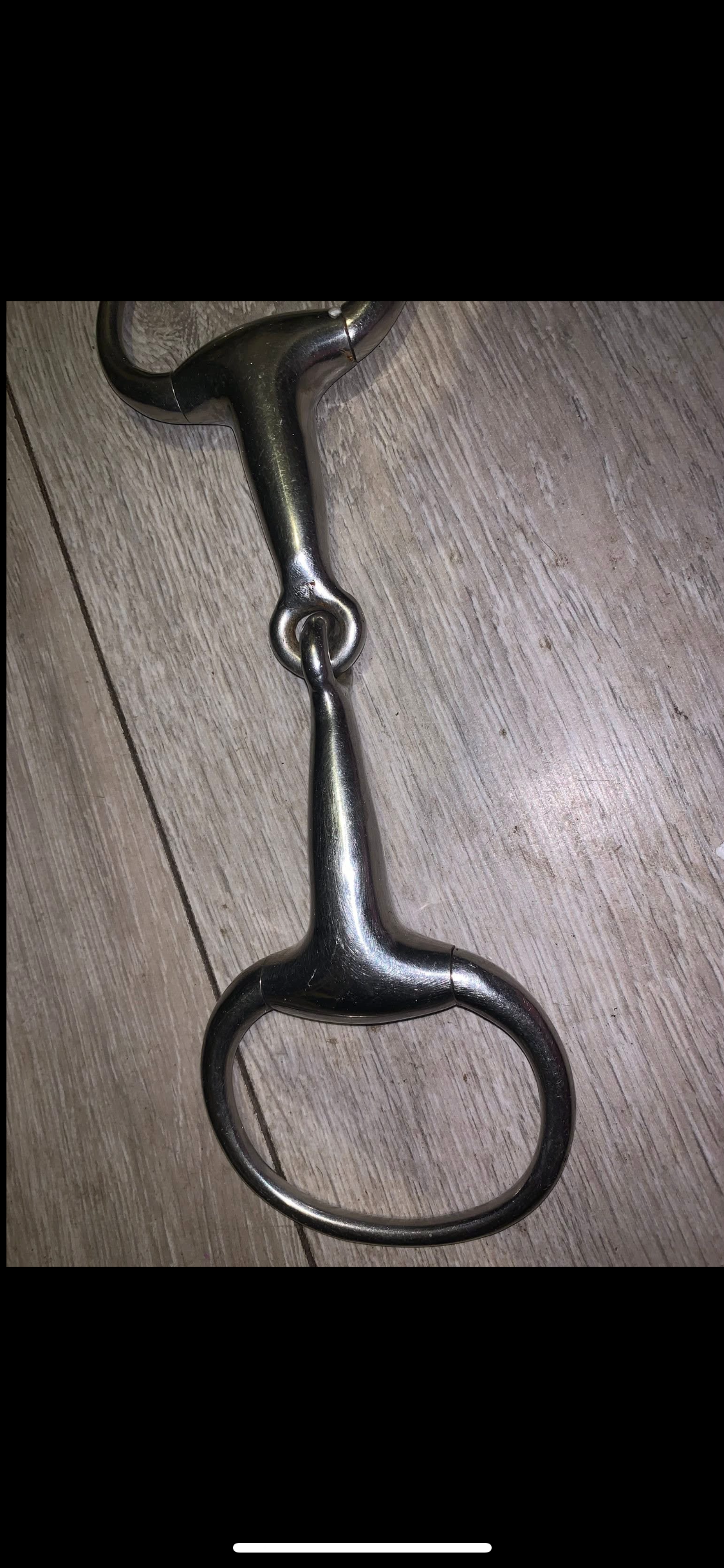 🐴 Preloved 5” Eggbutt Snaffle Bit 🐴